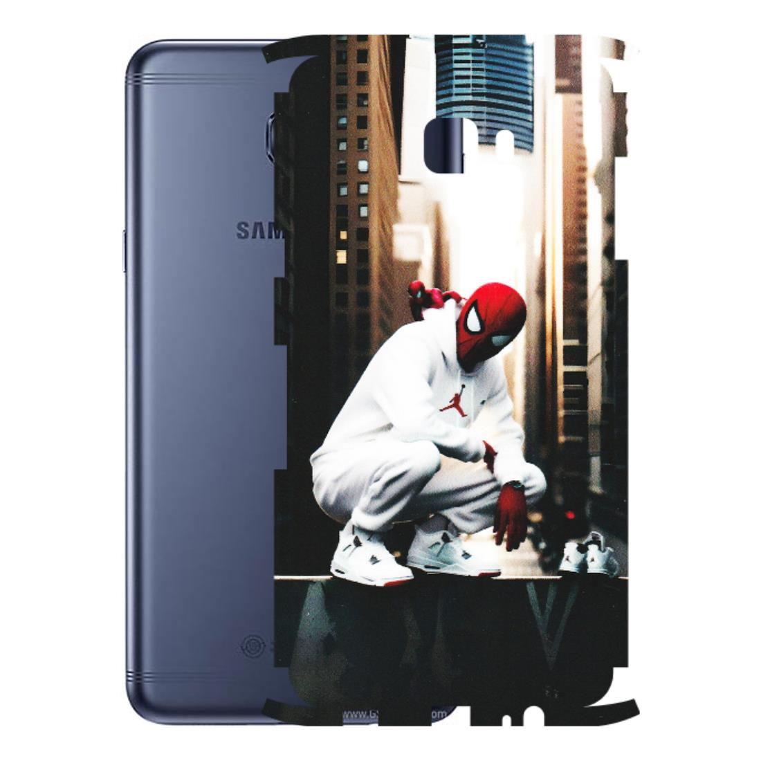 Samsung M/F/Note/Flip and C Phone Skins (All Models) - Sportsman Spider Man - Matte Finish (M-94) Samsung Galaxy C7 Pro