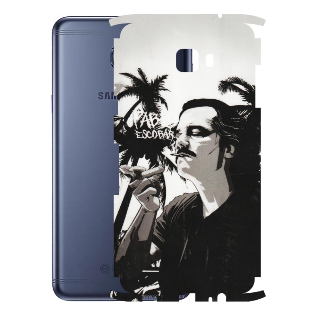 Samsung M/F/Note/Flip and C Phone Skins (All Models) - Pab Escobar - Transparent Finish (T-05) Samsung Galaxy C7 Pro