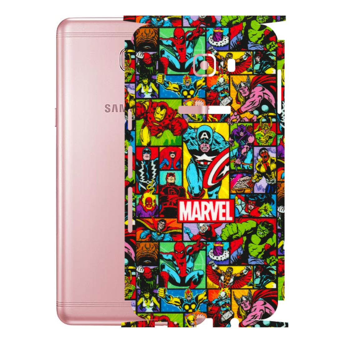 Samsung M/F/Note/Flip and C Phone Skins (All Models) - MARVELOUS Comic Characters - 3D Embossed Finish (L-129) Samsung Galaxy C9 Pro