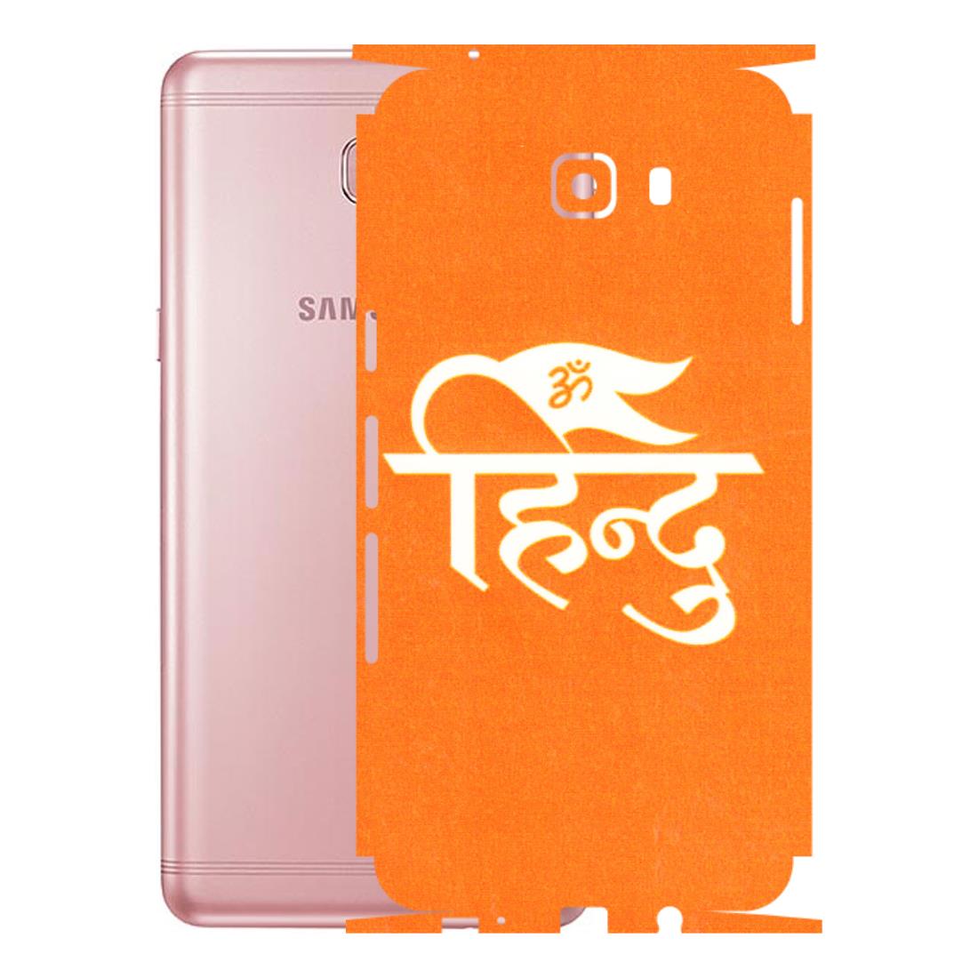 Samsung M/F/Note/Flip and C Phone Skins (All Models) - Hindu Kesari - 3D Embossed Finish (L-154) Samsung Galaxy C9 Pro