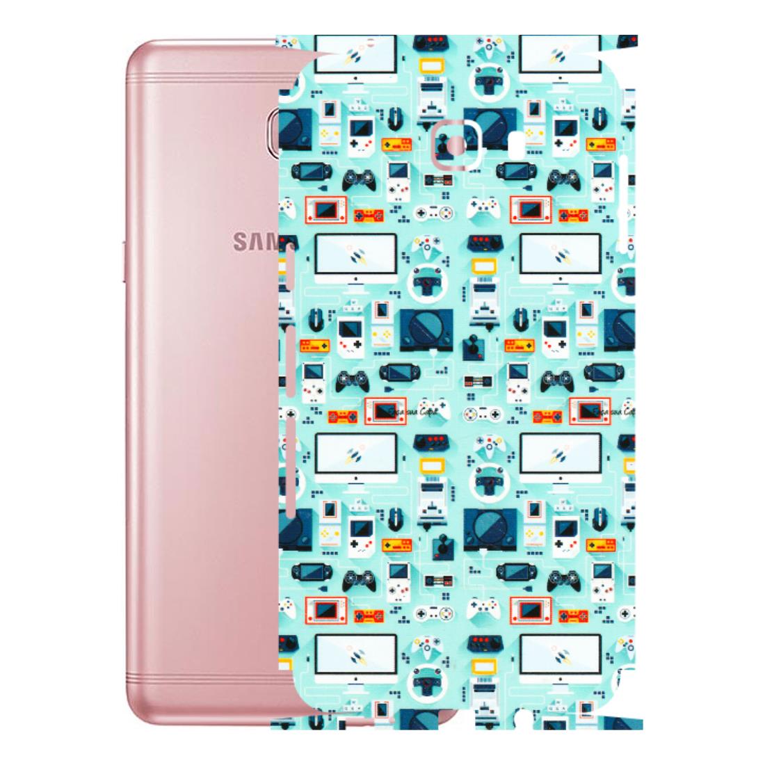 Samsung M/F/Note/Flip and C Phone Skins (All Models) - Gadgets Doodle - 3D Embossed Finish (L-184) Samsung Galaxy C9 Pro