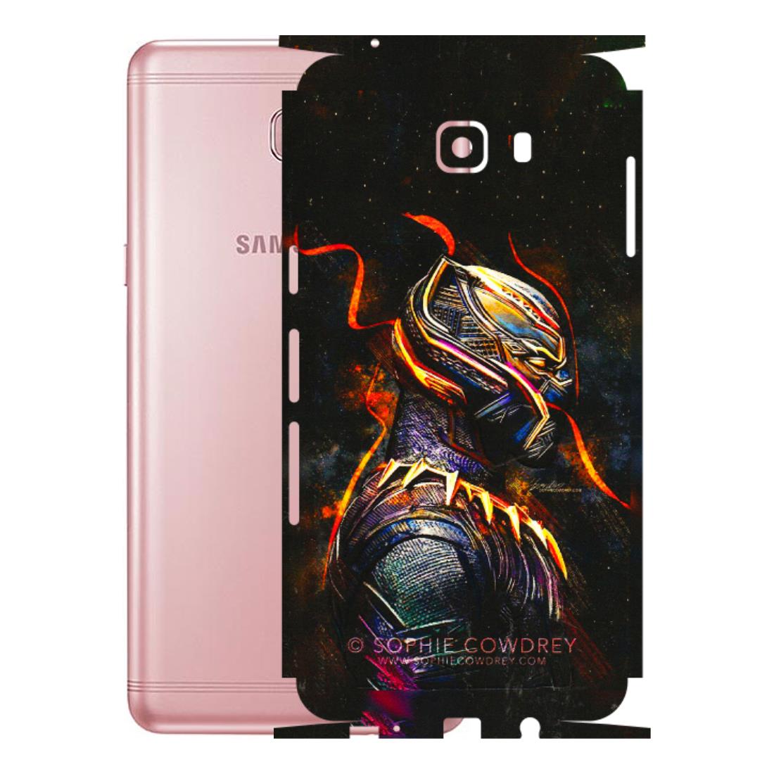 Samsung M/F/Note/Flip and C Phone Skins (All Models) - Black Panther - 3D Embossed Finish (L-190) Samsung Galaxy C9 Pro