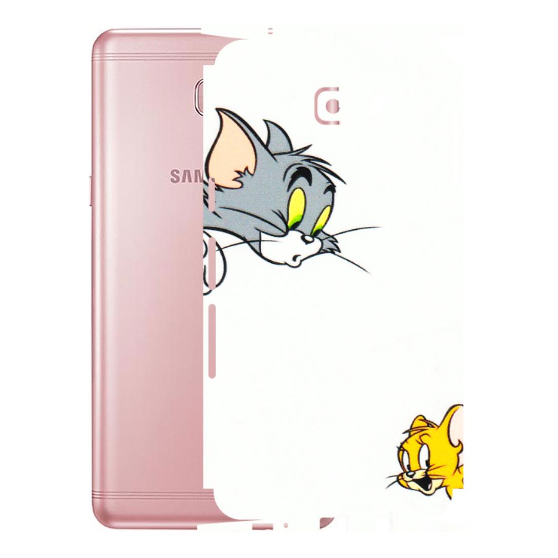 Samsung M/F/Note/Flip and C Phone Skins (All Models) - Cute Tom And Jerry - 3D Embossed Finish (L-220) Samsung Galaxy C9 Pro