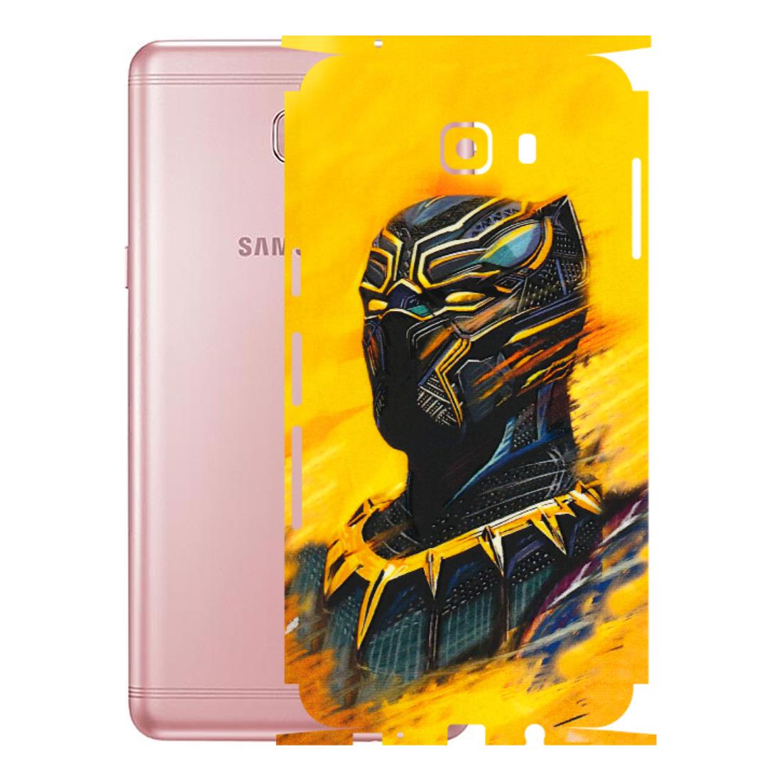 Samsung M/F/Note/Flip and C Phone Skins (All Models) - Yellow Panther - 3D Embossed Finish (L-54) Samsung Galaxy C9 Pro
