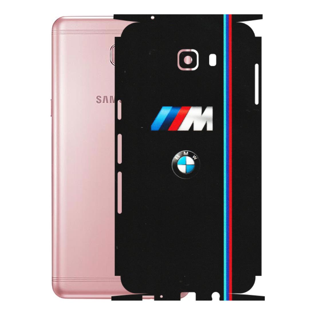 Samsung M/F/Note/Flip and C Phone Skins (All Models) - Styling With Black BMW - Matte Finish (M-74) Samsung Galaxy C9 Pro