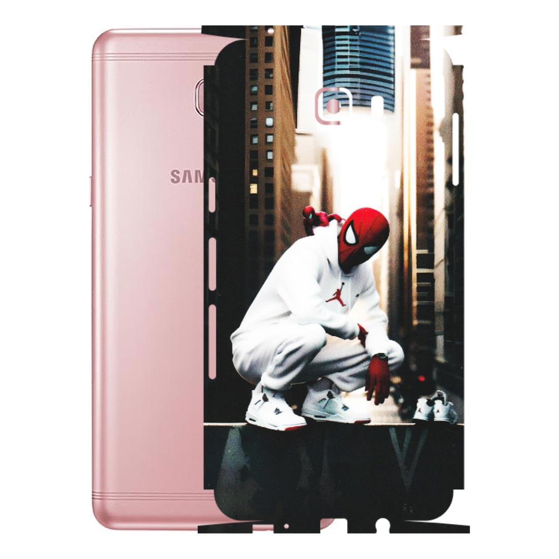 Samsung M/F/Note/Flip and C Phone Skins (All Models) - Sportsman Spider Man - Matte Finish (M-94) Samsung Galaxy C9 Pro