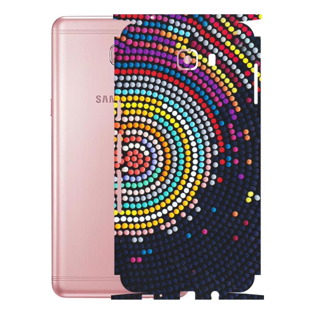 Samsung M/F/Note/Flip and C Phone Skins (All Models) - Rainbow Dot Mandala - Matte Finish (M-97) Samsung Galaxy C9 Pro