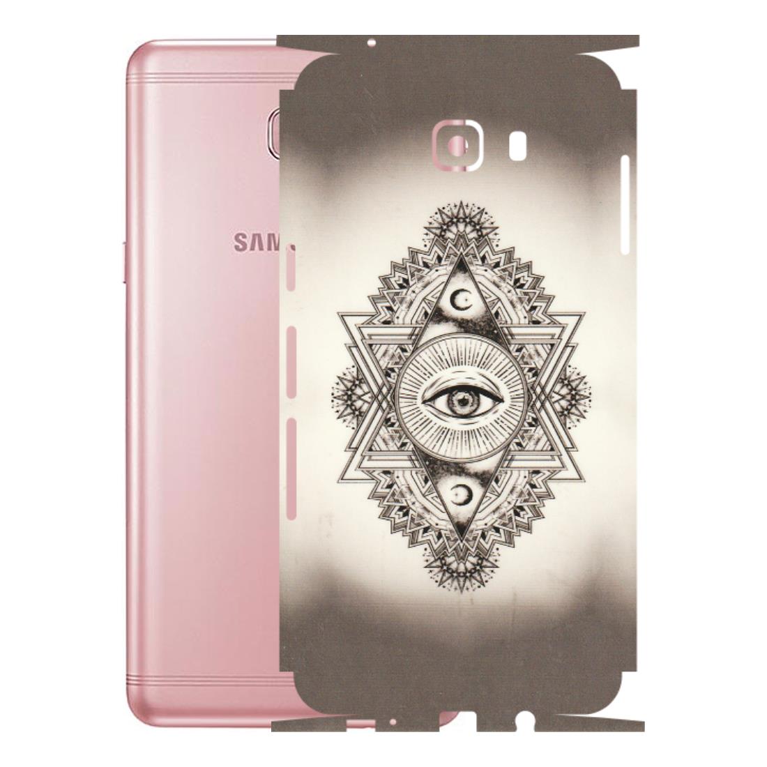 Samsung M/F/Note/Flip and C Phone Skins (All Models) - Illuminati Great Eye - Transparent Finish (T-14) Samsung Galaxy C9 Pro