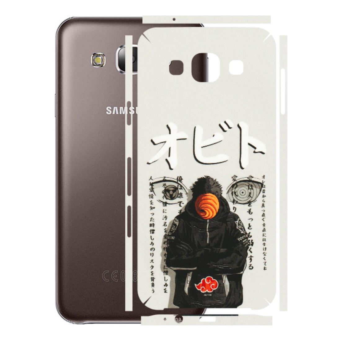 Samsung M/F/Note/Flip and C Phone Skins (All Models) - Obito Anime Eye - 3D Embossed Finish (L-19) Samsung Galaxy E5