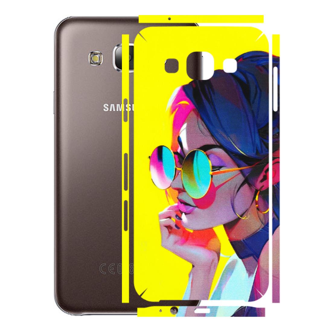 Samsung M/F/Note/Flip and C Phone Skins (All Models) - Bold Stylish Girl - 3D Embossed Finish (L-222) Samsung Galaxy E5