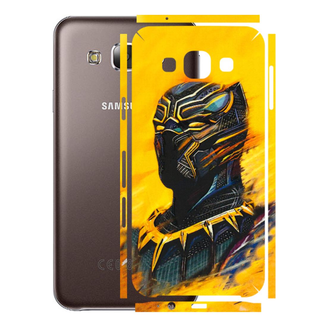 Samsung M/F/Note/Flip and C Phone Skins (All Models) - Yellow Panther - 3D Embossed Finish (L-54) Samsung Galaxy E5