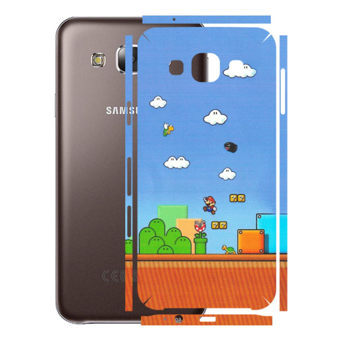 Samsung M/F/Note/Flip and C Phone Skins (All Models) - Mario Game Scene - Matte Finish (M-24) Samsung Galaxy E5