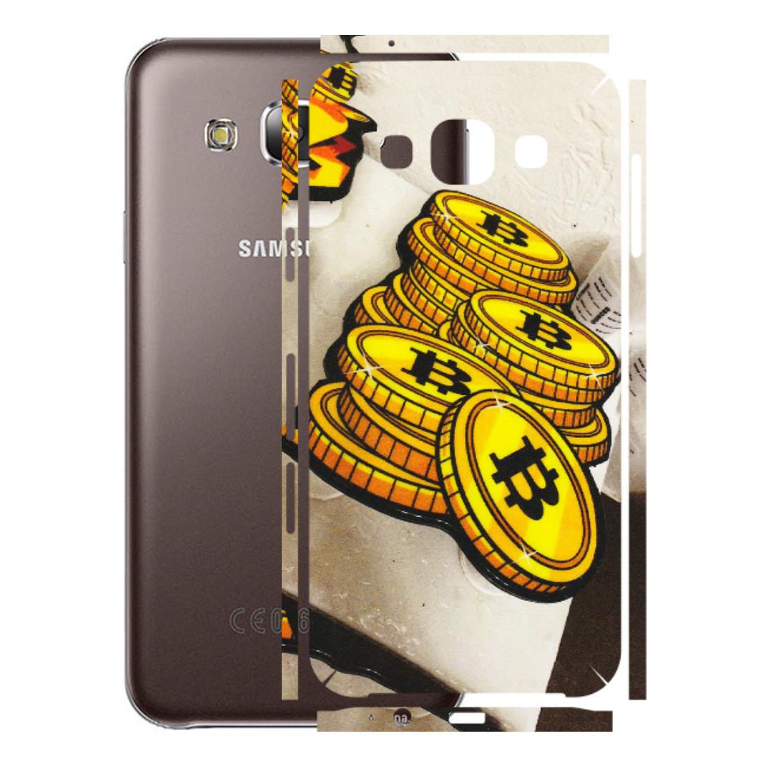 Samsung M/F/Note/Flip and C Phone Skins (All Models) - Billionaire Bitcoin Collection - Matte Finish (M-92) Samsung Galaxy E5