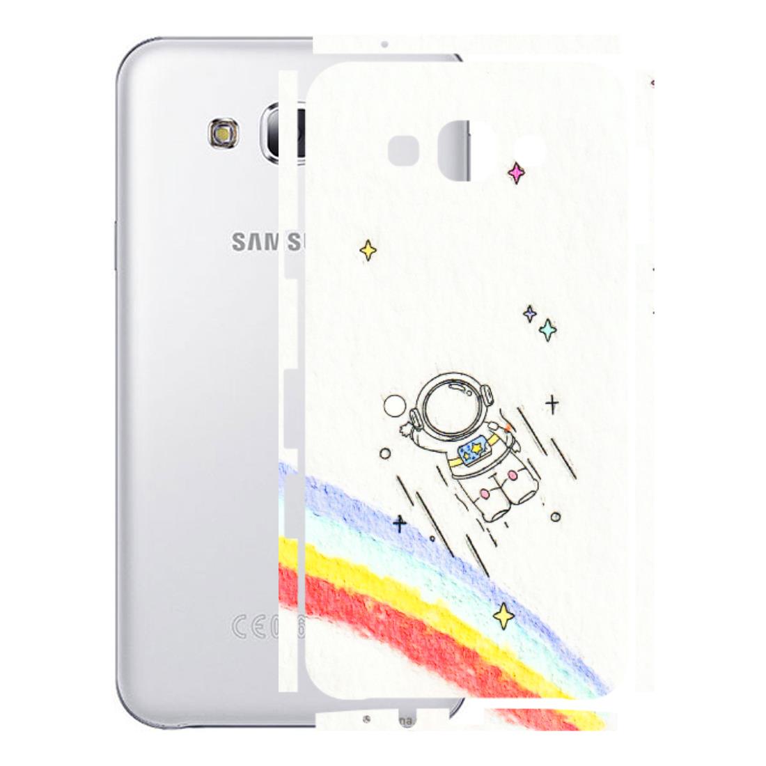 Samsung M/F/Note/Flip and C Phone Skins (All Models) - Milkyway Astronaut - 3D Embossed Finish (L-110) Samsung Galaxy E7
