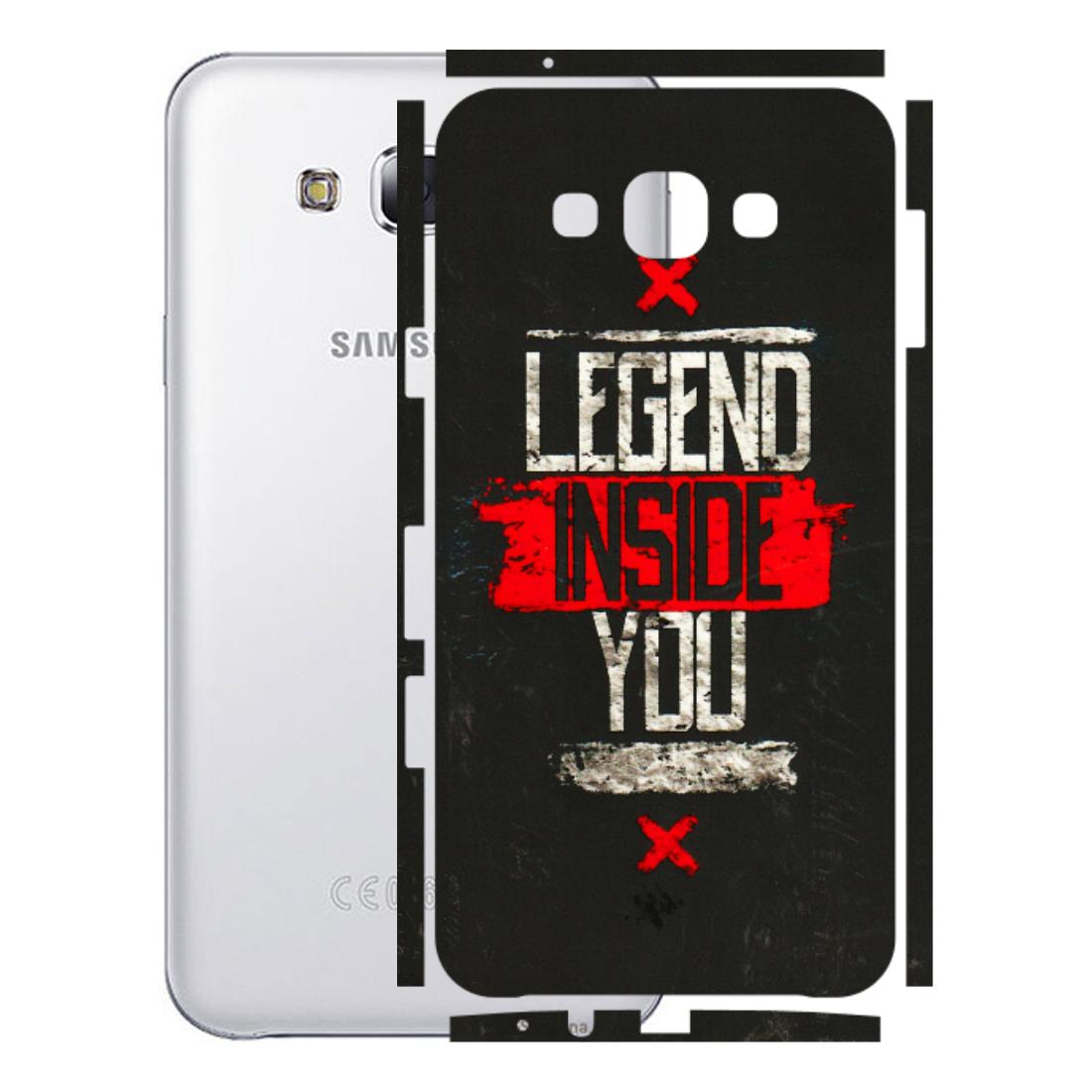 Samsung M/F/Note/Flip and C Phone Skins (All Models) - Legend Inside You - 3D Embossed Finish (L-186) Samsung Galaxy E7
