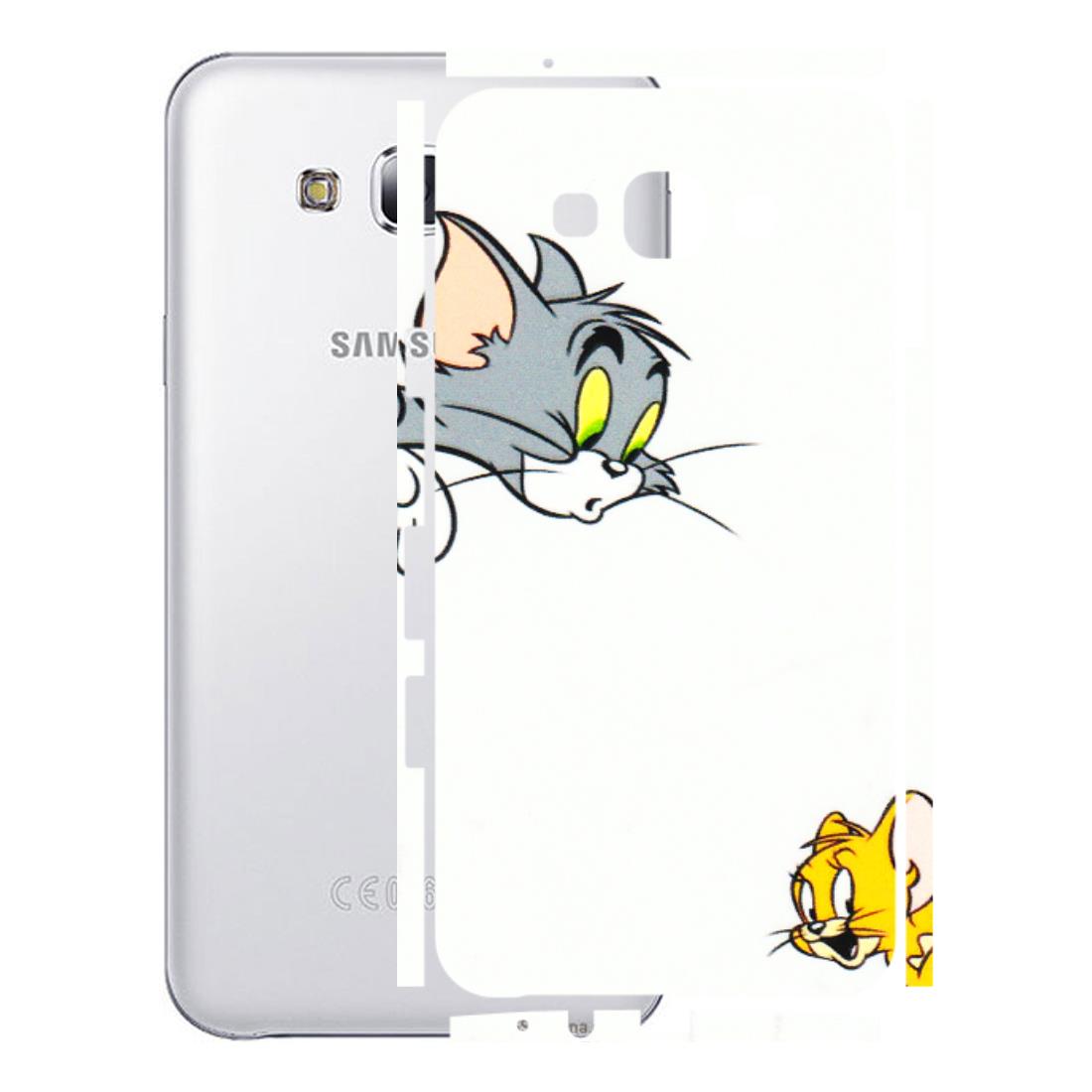 Samsung M/F/Note/Flip and C Phone Skins (All Models) - Cute Tom And Jerry - 3D Embossed Finish (L-220) Samsung Galaxy E7