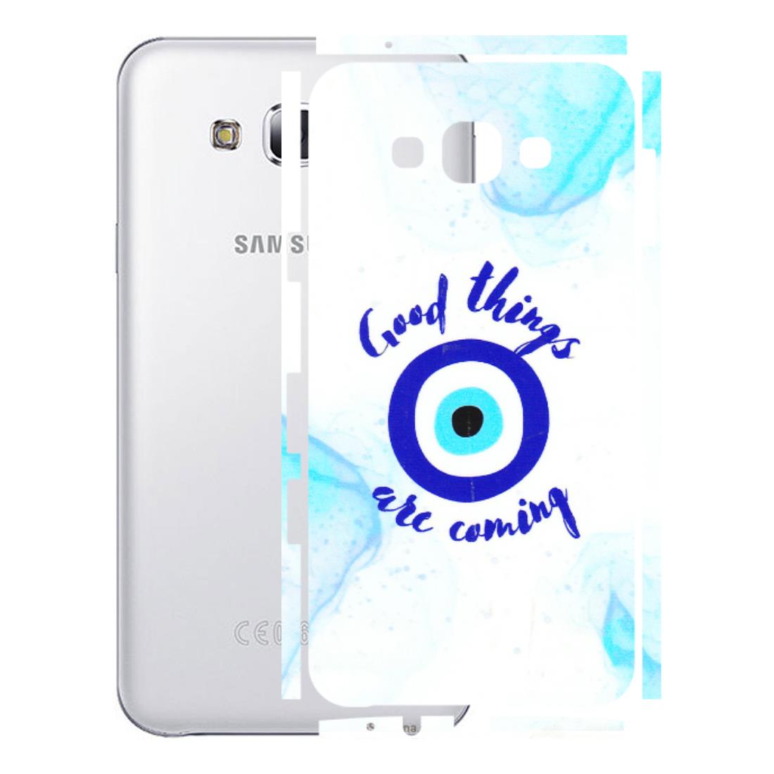 Samsung M/F/Note/Flip and C Phone Skins (All Models) - Evil Eye Good Things Are Coming - 3D Embossed Finish (L-322) Samsung Galaxy E7