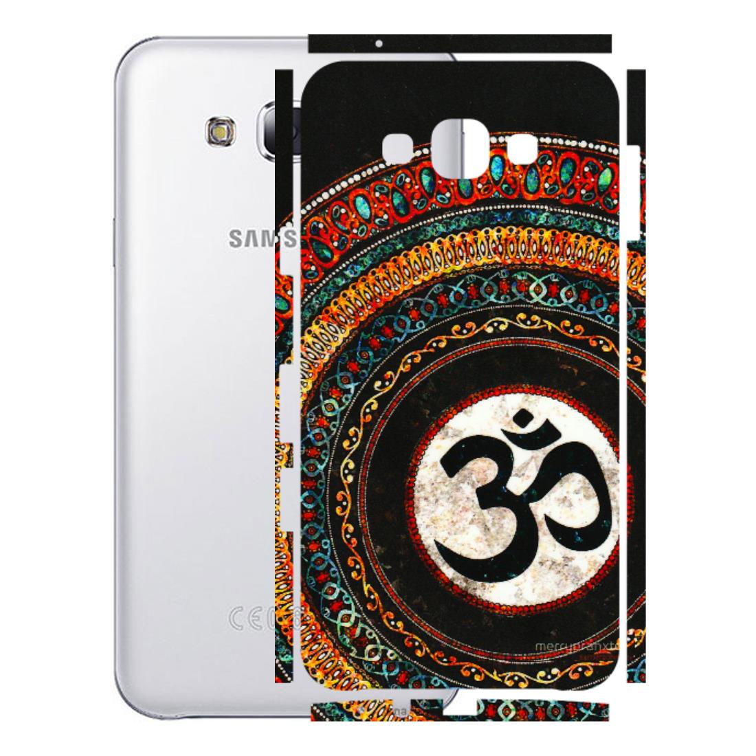 Samsung M/F/Note/Flip and C Phone Skins (All Models) - Aum Chant Abstract - 3D Embossed Finish (L-42) Samsung Galaxy E7