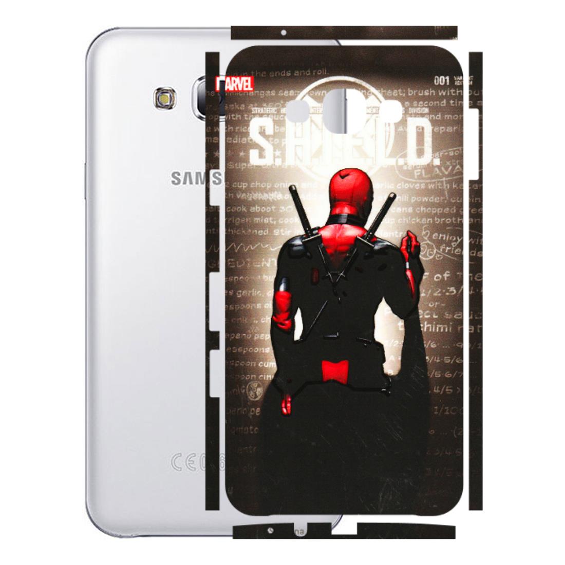 Samsung M/F/Note/Flip and C Phone Skins (All Models) - Deadpool - 3D Embossed Finish (L-56) Samsung Galaxy E7