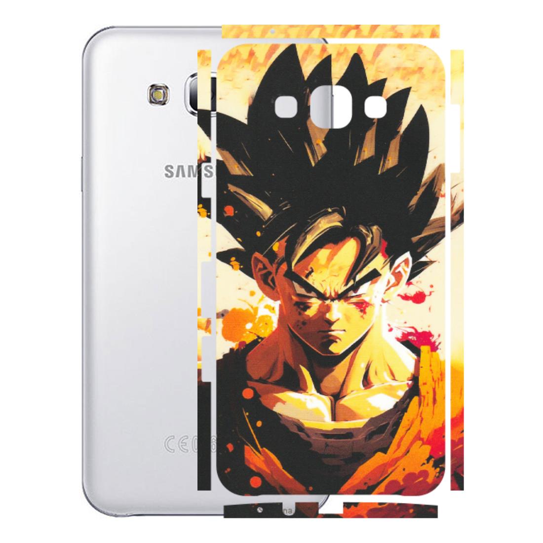 Samsung M/F/Note/Flip and C Phone Skins (All Models) - Angry Goku - Matte Finish (M-12) Samsung Galaxy E7