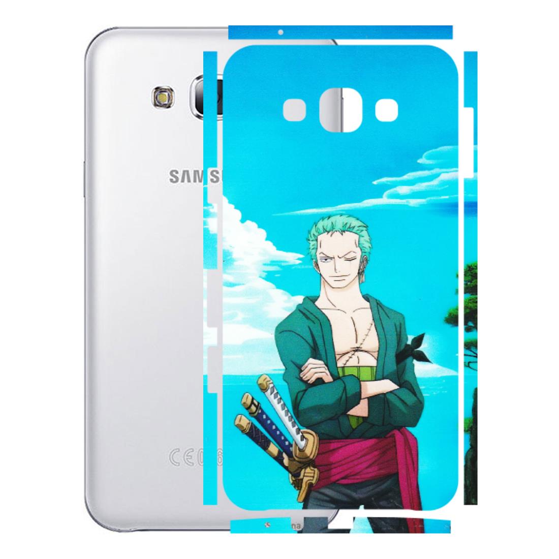Samsung M/F/Note/Flip and C Phone Skins (All Models) - Cool Swordman Zoro Anime - Matte Finish (M-143) Samsung Galaxy E7