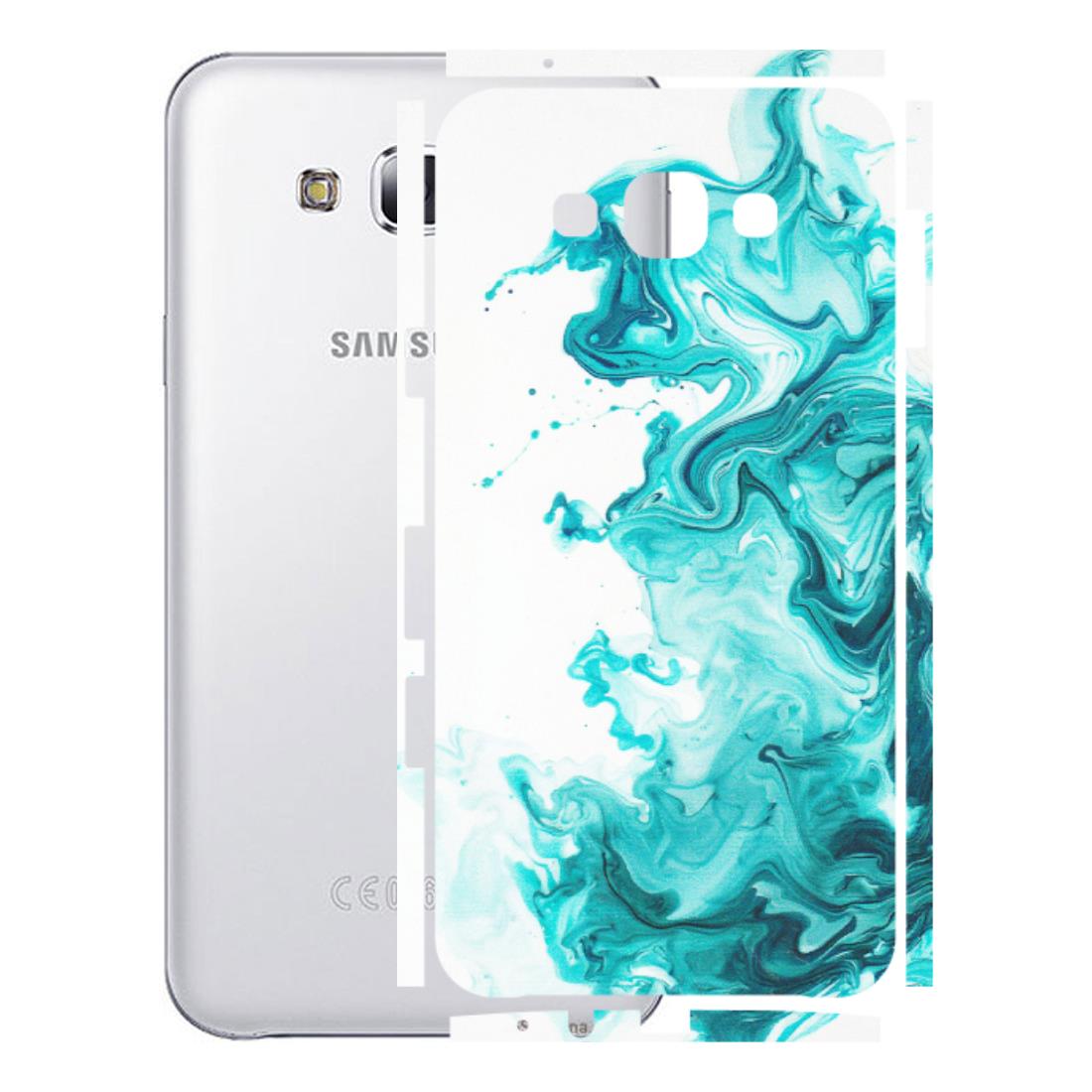 Samsung M/F/Note/Flip and C Phone Skins (All Models) - Sky Blue Abstract Colour - Matte Finish (M-146) Samsung Galaxy E7