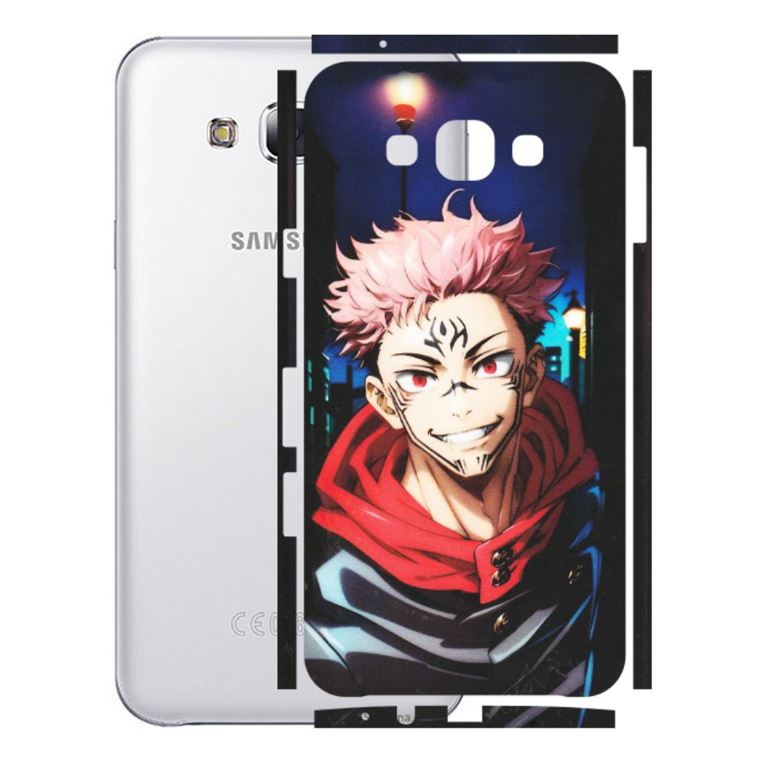 Samsung M/F/Note/Flip and C Phone Skins (All Models) - Yuji Itadori Funny Face Anime - Matte Finish (M-152) Samsung Galaxy E7