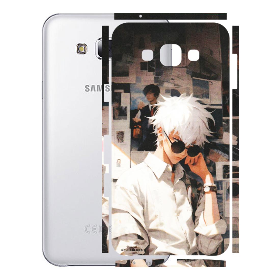 Samsung M/F/Note/Flip and C Phone Skins (All Models) - Gojo Satoru Jujustu Kaisen Anime - Matte Finish (M-156) Samsung Galaxy E7