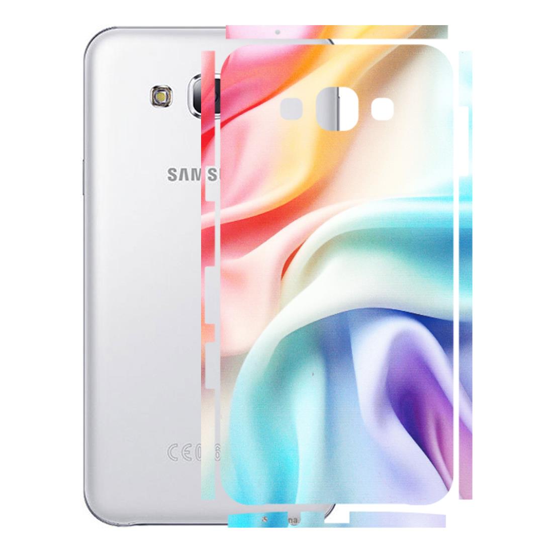 Samsung M/F/Note/Flip and C Phone Skins (All Models) - Colourful Silk Cloth - Matte Finish (M-165) Samsung Galaxy E7