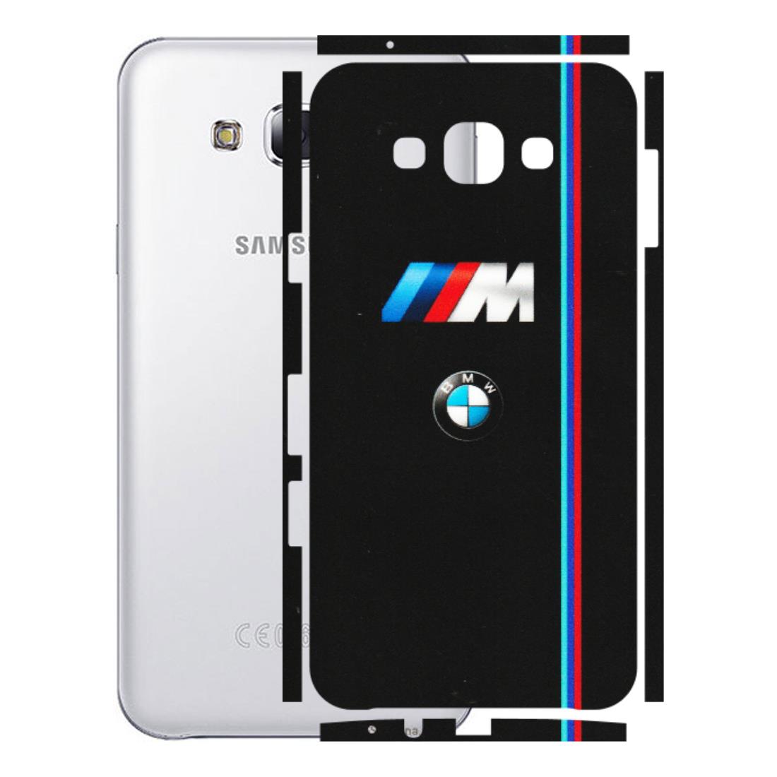 Samsung M/F/Note/Flip and C Phone Skins (All Models) - Styling With Black BMW - Matte Finish (M-74) Samsung Galaxy E7