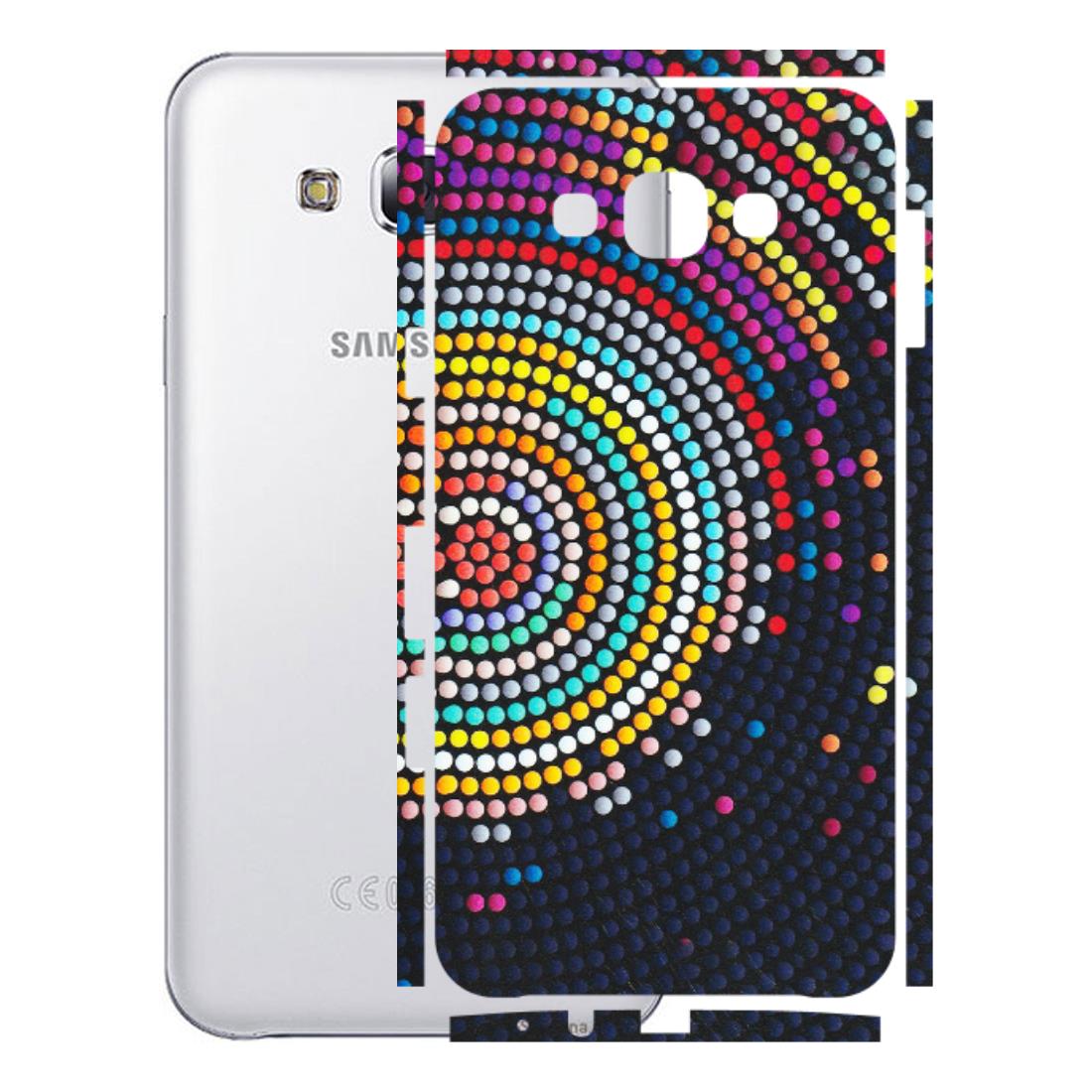Samsung M/F/Note/Flip and C Phone Skins (All Models) - Rainbow Dot Mandala - Matte Finish (M-97) Samsung Galaxy E7