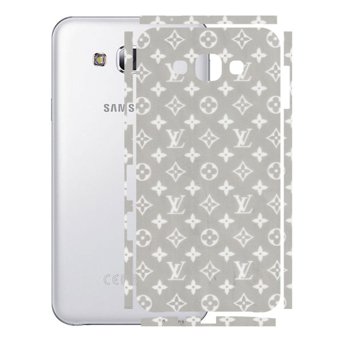 Samsung M/F/Note/Flip and C Phone Skins (All Models) - Luxury Brands Logo - Transparent Finish (T-07) Samsung Galaxy E7