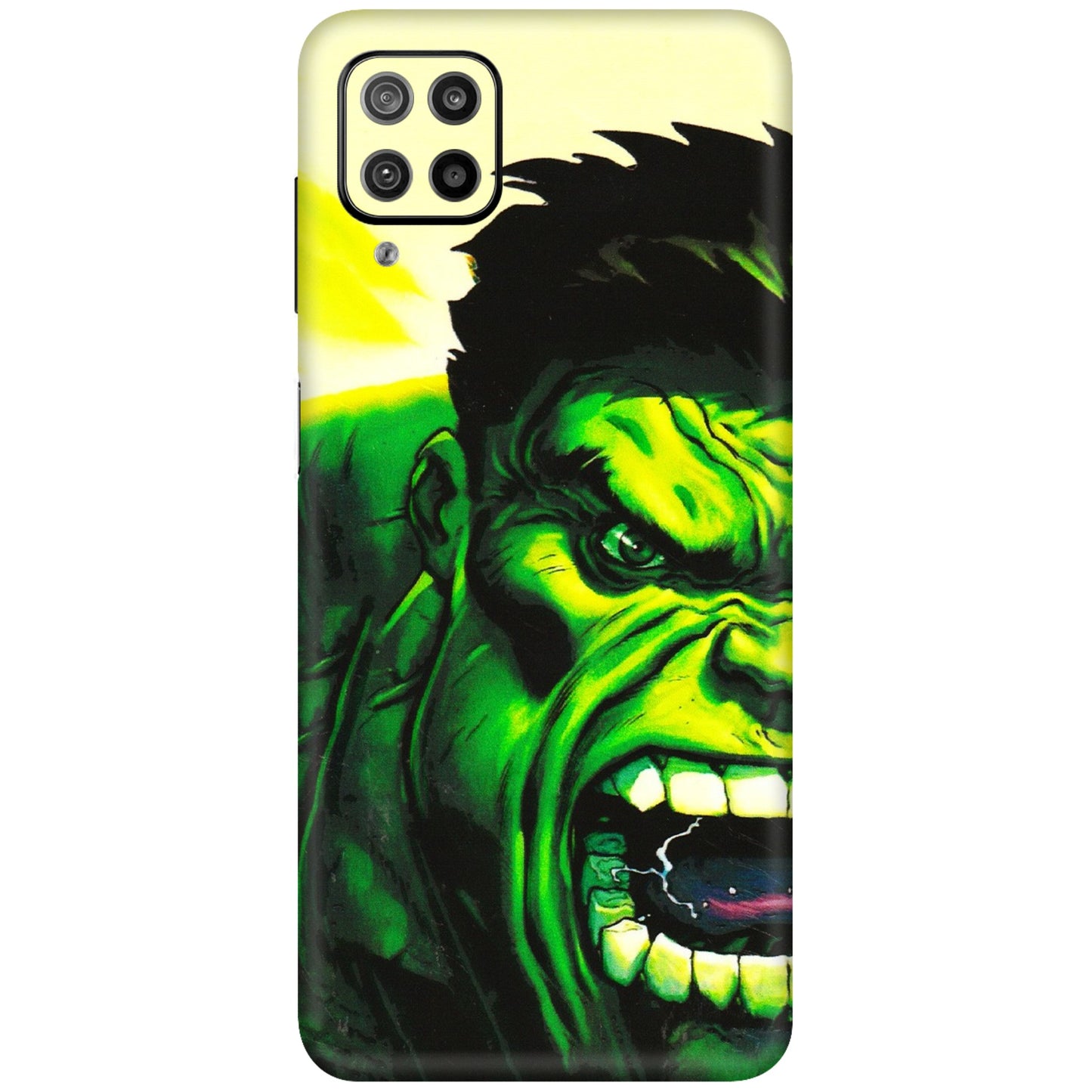 Samsung M/F/Note/Flip and C Phone Skins (All Models) - Hulk - 3D Embossed Finish (L-180) Samsung Galaxy F12