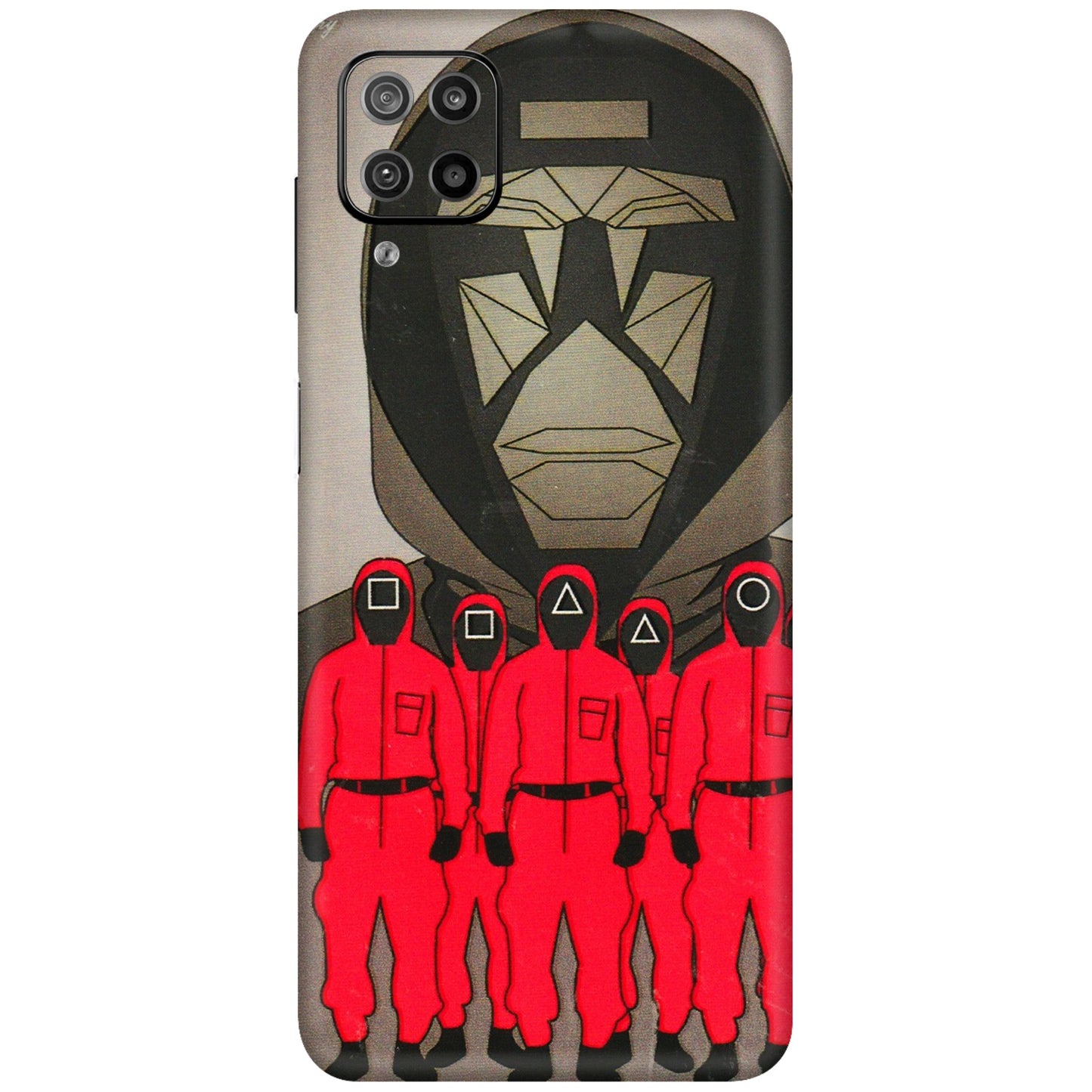 Samsung M/F/Note/Flip and C Phone Skins (All Models) - Squid Game Hero - 3D Embossed Finish (L-245) Samsung Galaxy F12