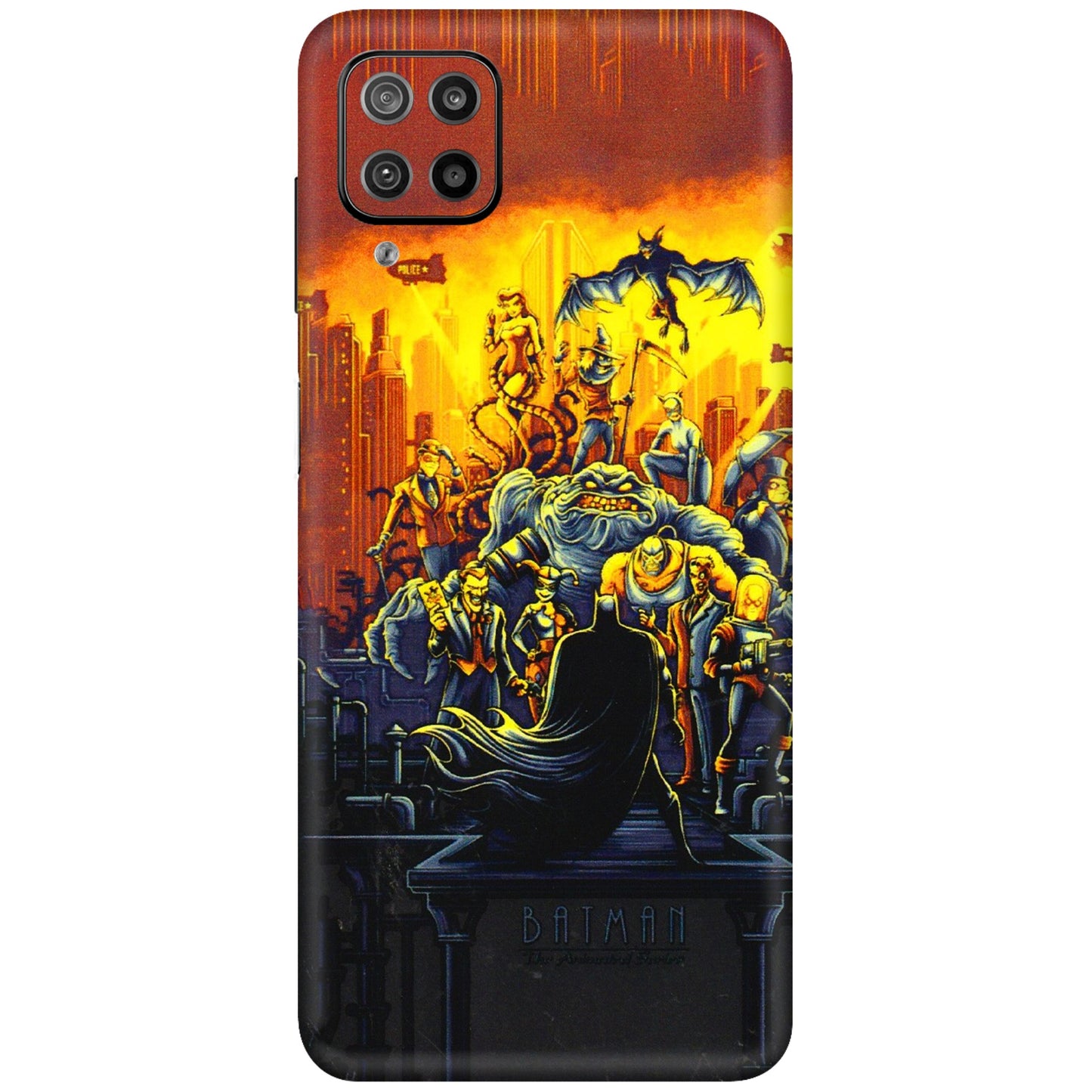 Samsung M/F/Note/Flip and C Phone Skins (All Models) - Games Doodles - 3D Embossed Finish (L-24) Samsung Galaxy F12
