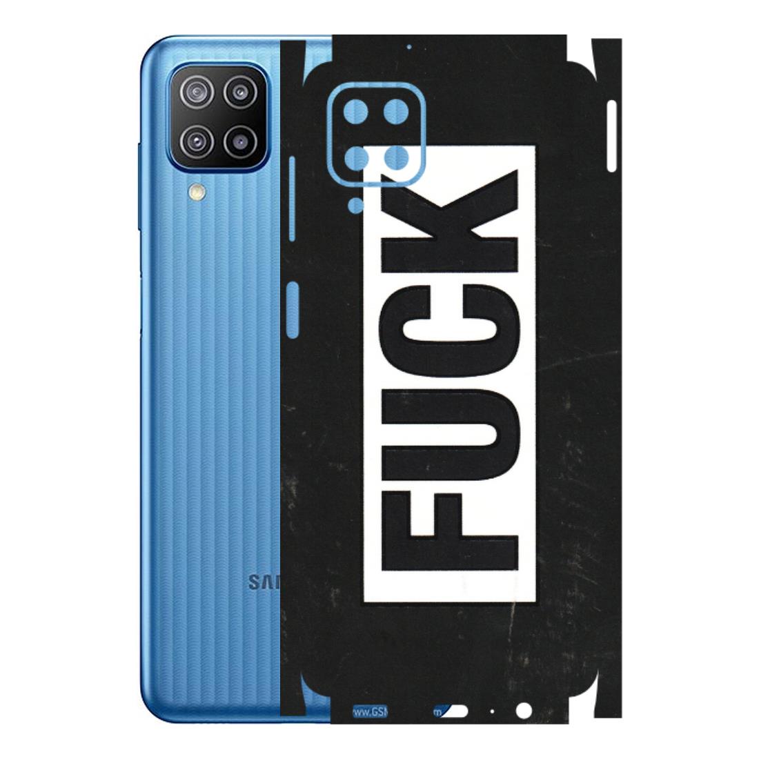 Samsung M/F/Note/Flip and C Phone Skins (All Models) - The F Word - 3D Embossed Finish (L-255) Samsung Galaxy F12