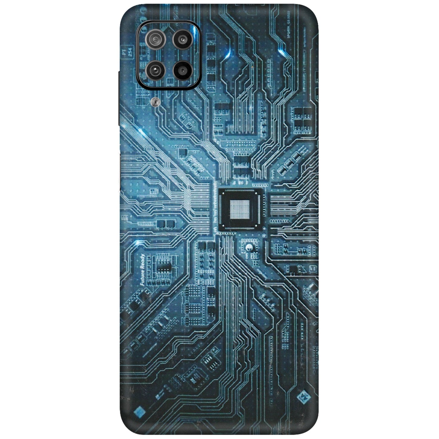Samsung M/F/Note/Flip and C Phone Skins (All Models) - Original Circuit - 3D Embossed Finish (L-267) Samsung Galaxy F12