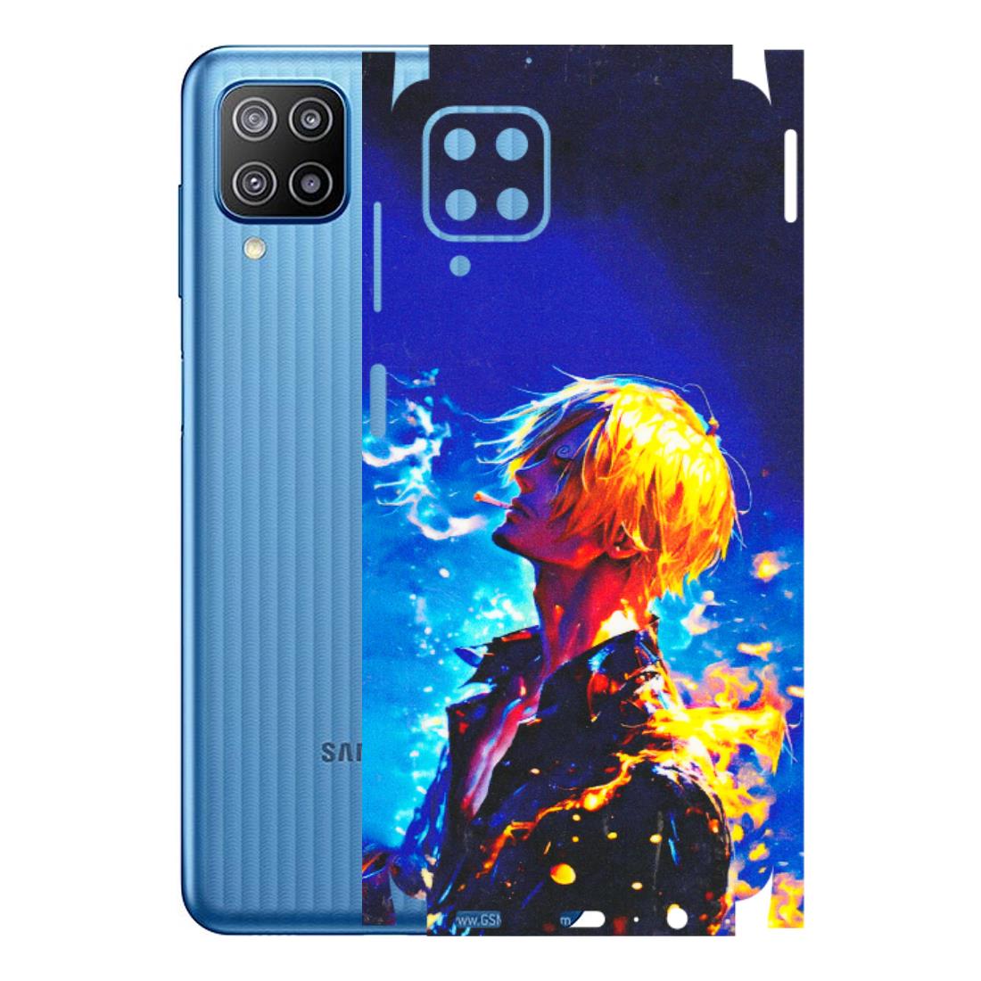 Samsung M/F/Note/Flip and C Phone Skins (All Models) - Sanji Vinsmoke One Piece - 3D Embossed Finish (L-319) Samsung Galaxy F12