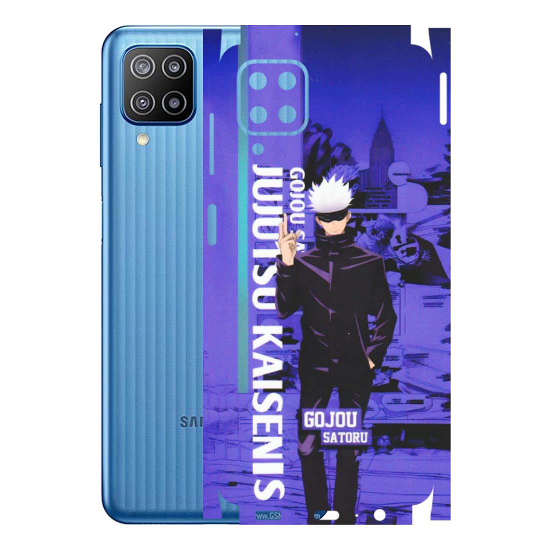 Samsung M/F/Note/Flip and C Phone Skins (All Models) - Jujutsu Kaisen Gojo - Matte Finish (M-05) Samsung Galaxy F12