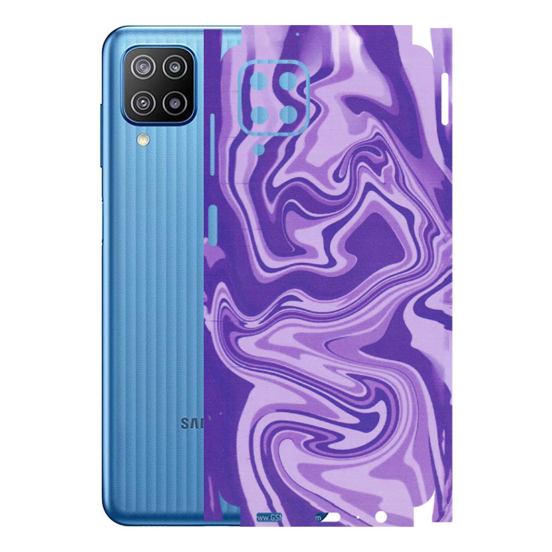 Samsung M/F/Note/Flip and C Phone Skins (All Models) - Hazy Purple Nights - Matte Finish (M-14) Samsung Galaxy F12