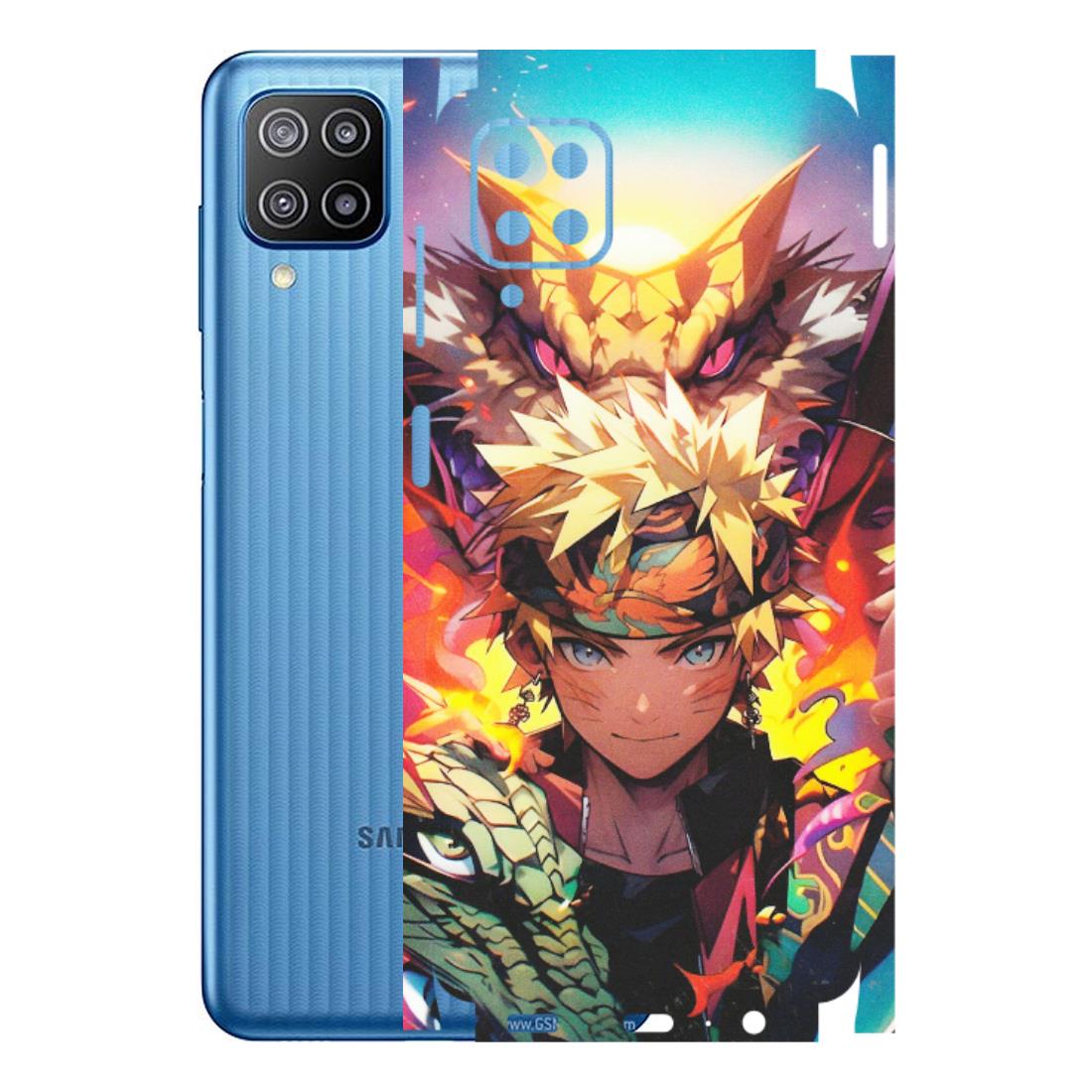 Samsung M/F/Note/Flip and C Phone Skins (All Models) - Angry Naruto Anime - Matte Finish (M-148) Samsung Galaxy F12