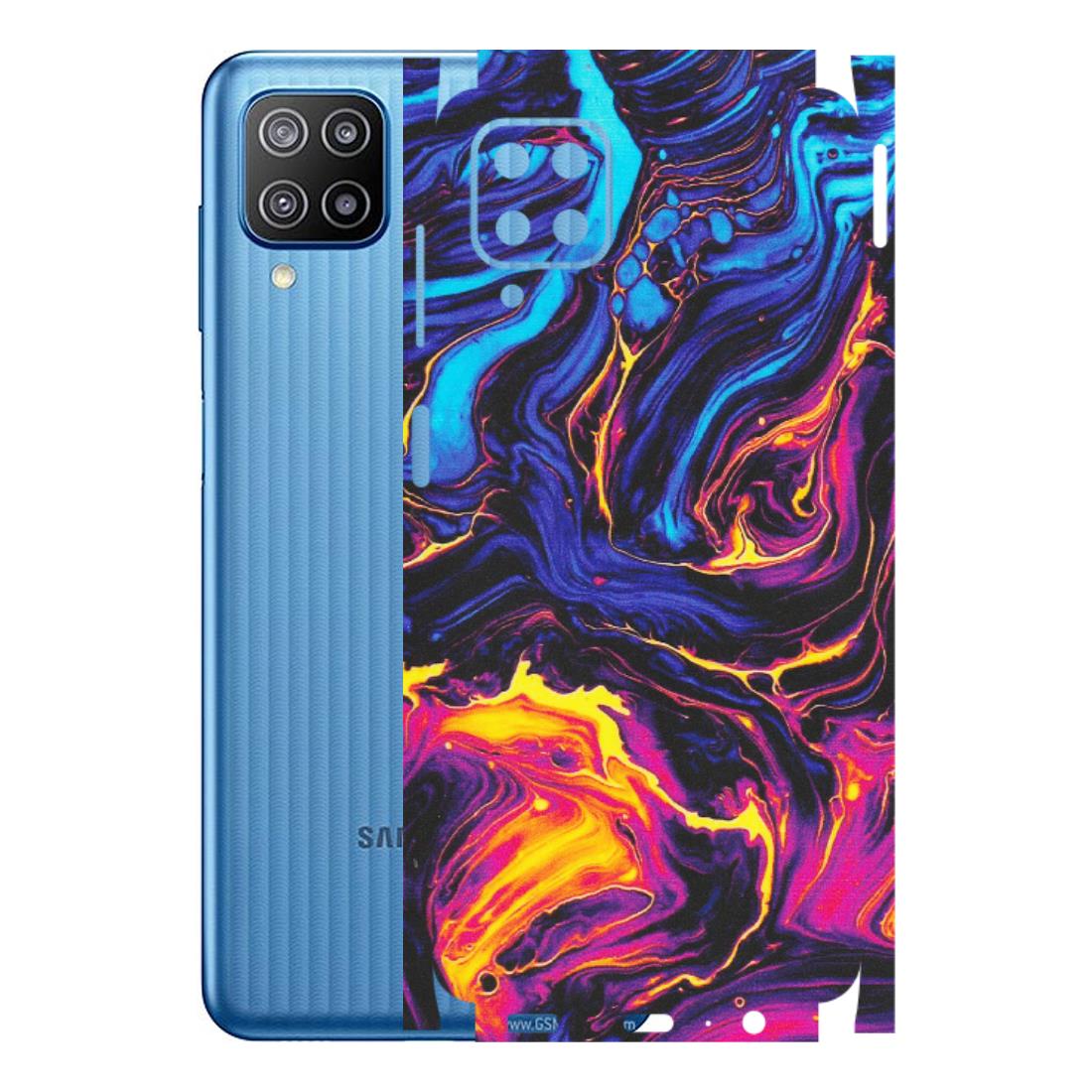 Samsung M/F/Note/Flip and C Phone Skins (All Models) - Abstract Paint Classy - Matte Finish (M-15) Samsung Galaxy F12