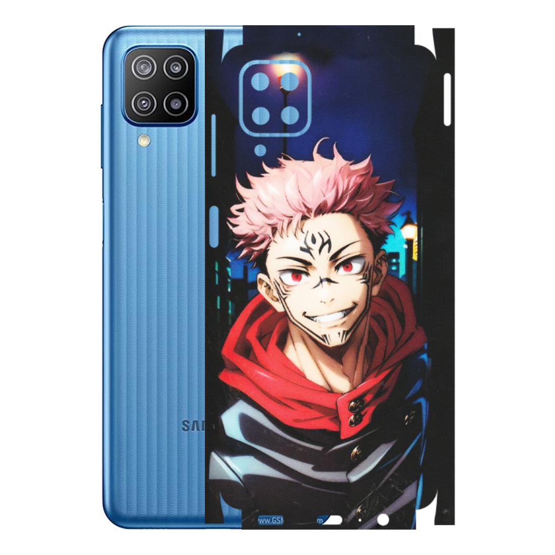 Samsung M/F/Note/Flip and C Phone Skins (All Models) - Yuji Itadori Funny Face Anime - Matte Finish (M-152) Samsung Galaxy F12