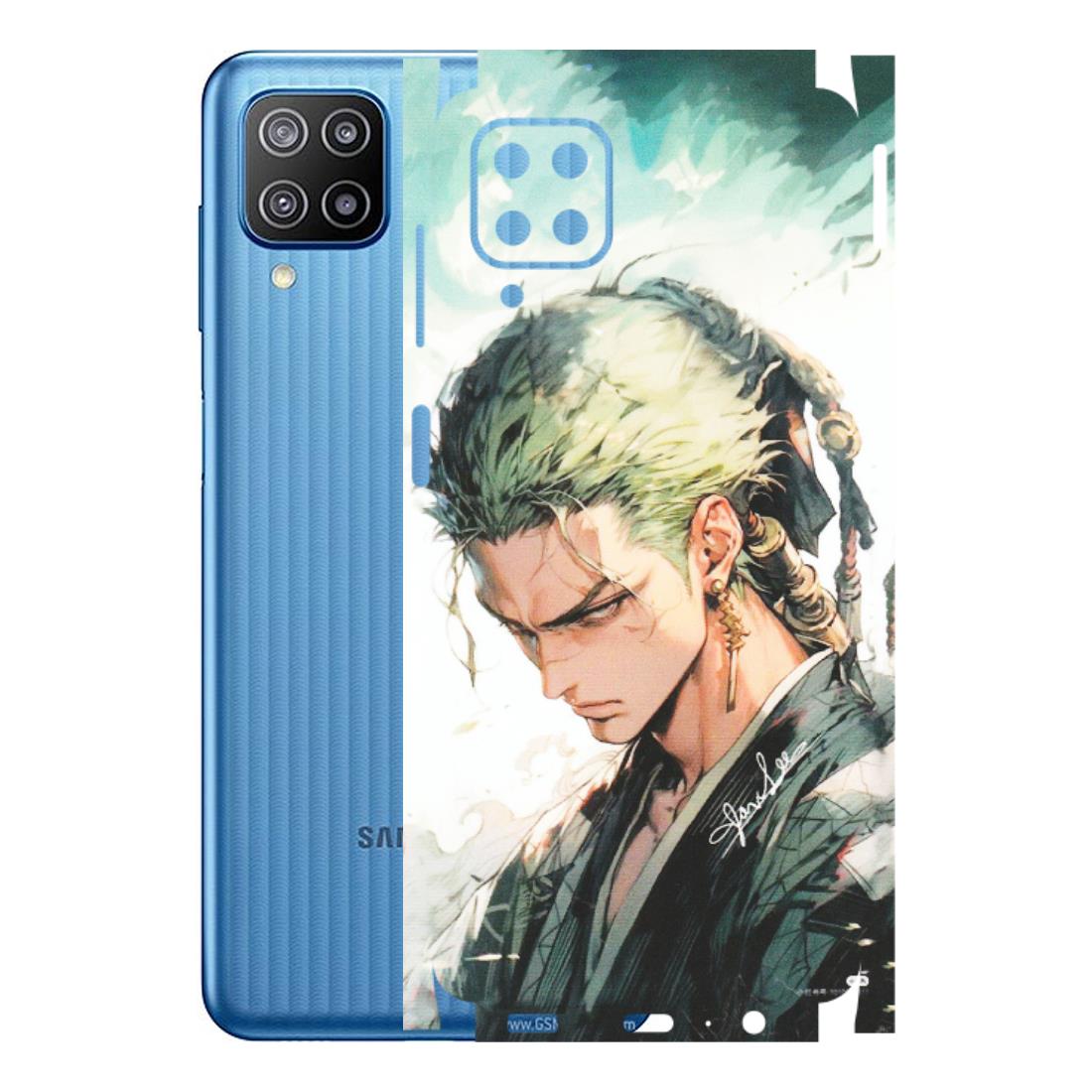 Samsung M/F/Note/Flip and C Phone Skins (All Models) - Pirate Hunter One Piece Anime - Matte Finish (M-157) Samsung Galaxy F12