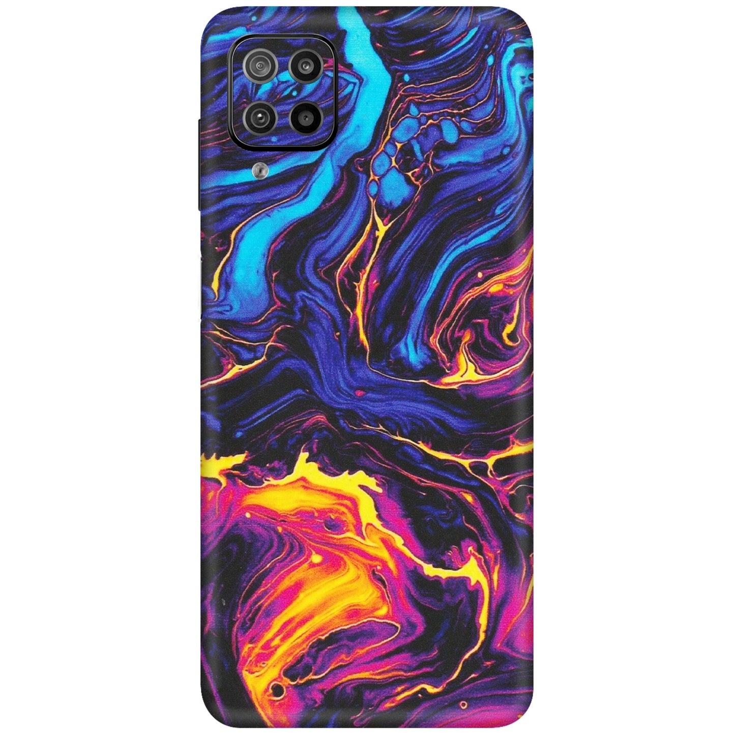 Samsung M/F/Note/Flip and C Phone Skins (All Models) - Abstract Paint Classy - Matte Finish (M-15) Samsung Galaxy F12