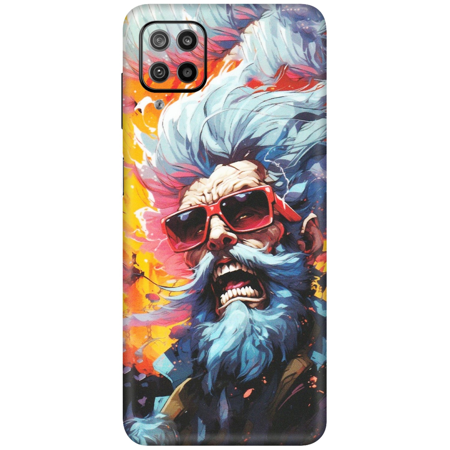 Samsung M/F/Note/Flip and C Phone Skins (All Models) - Daddy Cool Character - Matte Finish (M-43) Samsung Galaxy F12