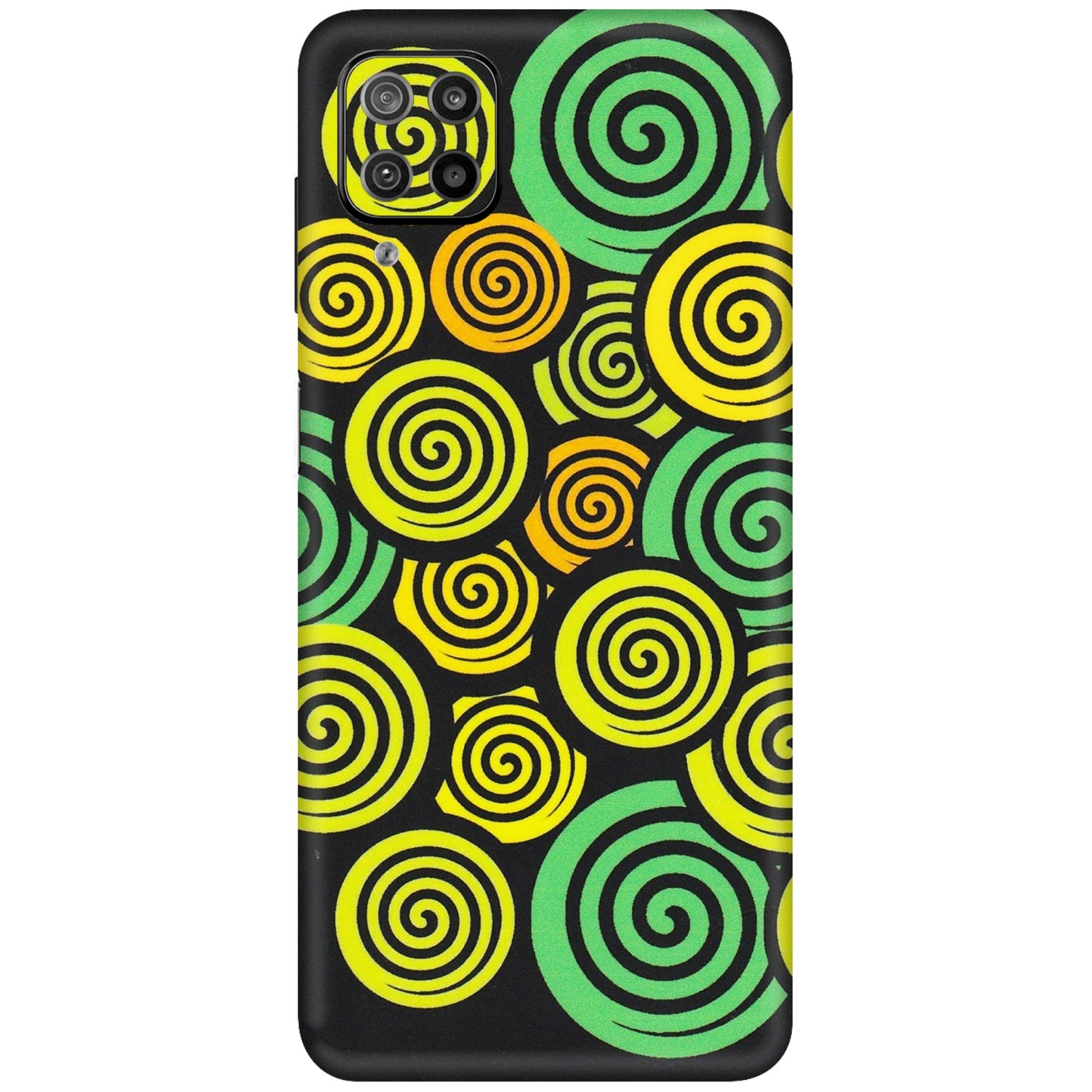 Samsung M/F/Note/Flip and C Phone Skins (All Models) - Crazy Spiral - Matte Finish (M-91) Samsung Galaxy F12