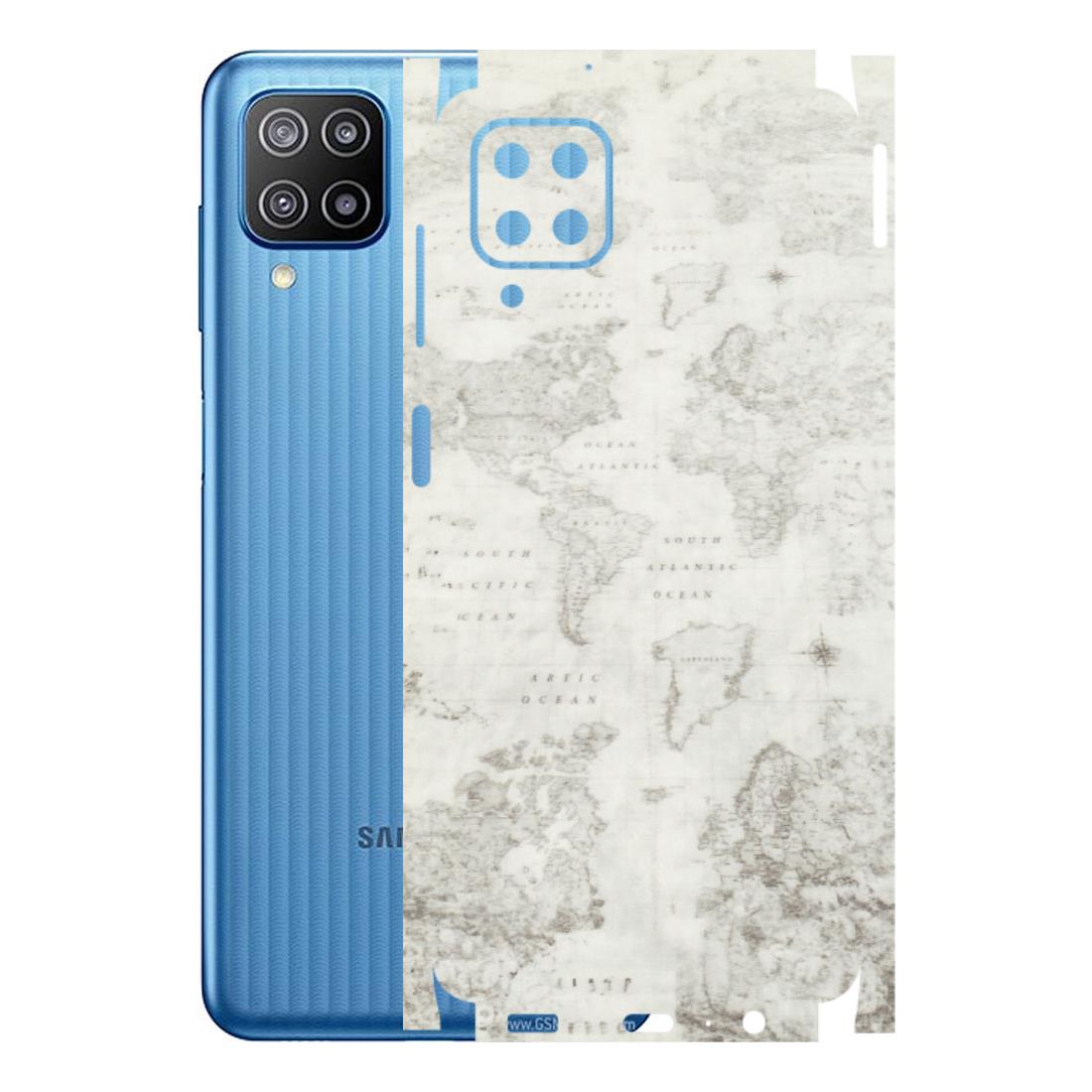 Samsung M/F/Note/Flip and C Phone Skins (All Models) - World Travel Map - Transparent Finish (T-04) Samsung Galaxy F12