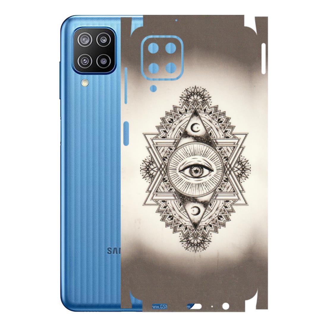 Samsung M/F/Note/Flip and C Phone Skins (All Models) - Illuminati Great Eye - Transparent Finish (T-14) Samsung Galaxy F12