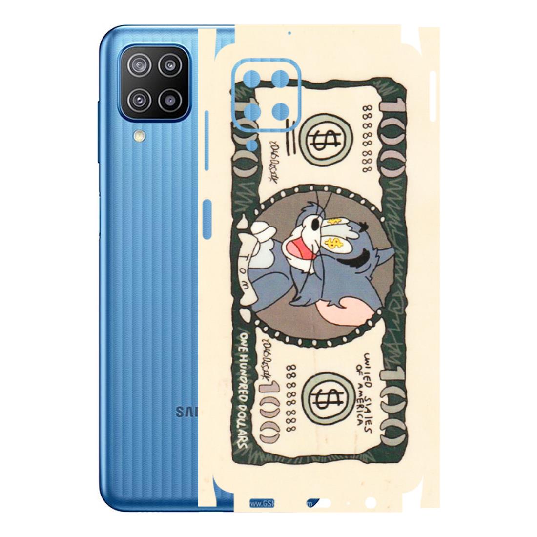 Samsung M/F/Note/Flip and C Phone Skins (All Models) - One Hundred Dollar Tom - Transparent Finish (T-16) Samsung Galaxy F12